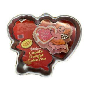 Vintage Wilton Cupid's Delight Cake Pan stock number 502-4262​​​​​​​​​​​
